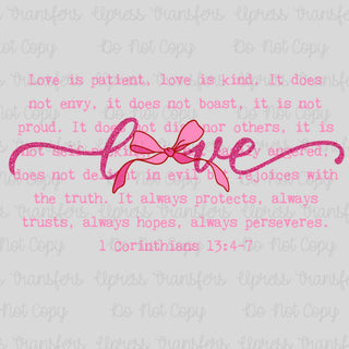 Love Words Pink