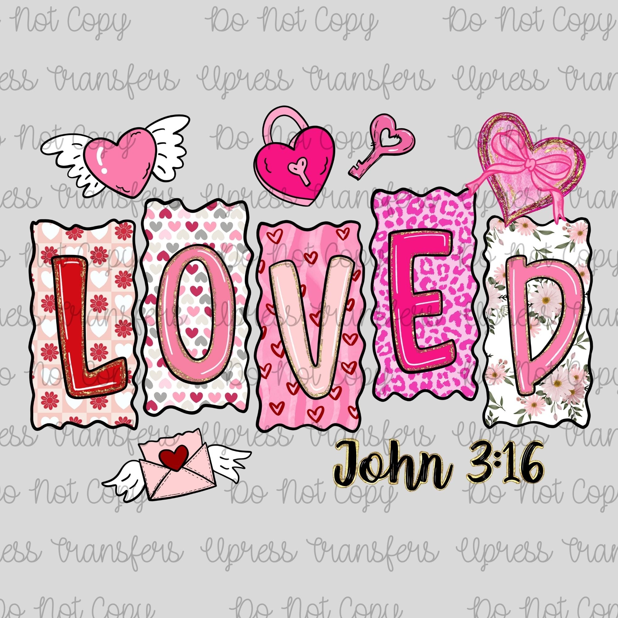Loved Letter Frames