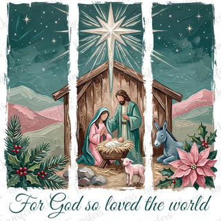 Loved The World Nativity