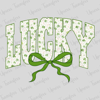 Lucky Simple Clover Pattern Coquette