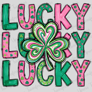 Lucky Stacked Pink