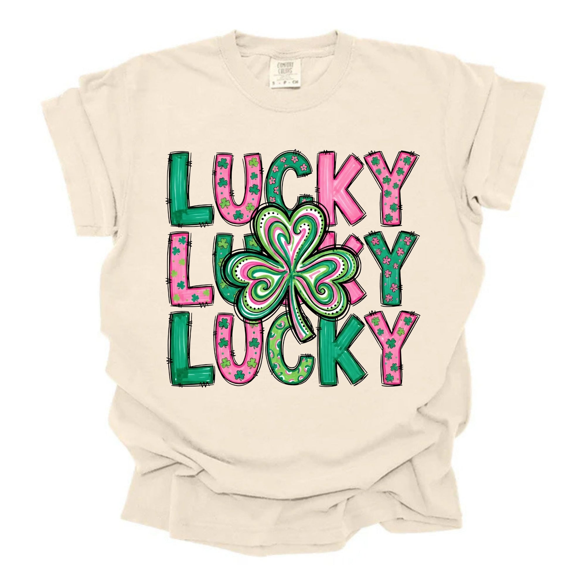 Lucky Stacked Pink