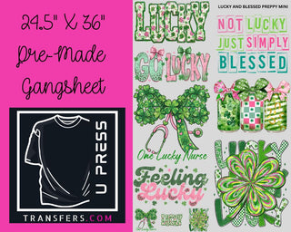 Lucky and Blessed Preppy Mini
