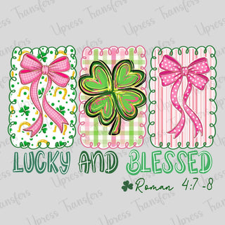 Lucky and Blessed Trio Preppy