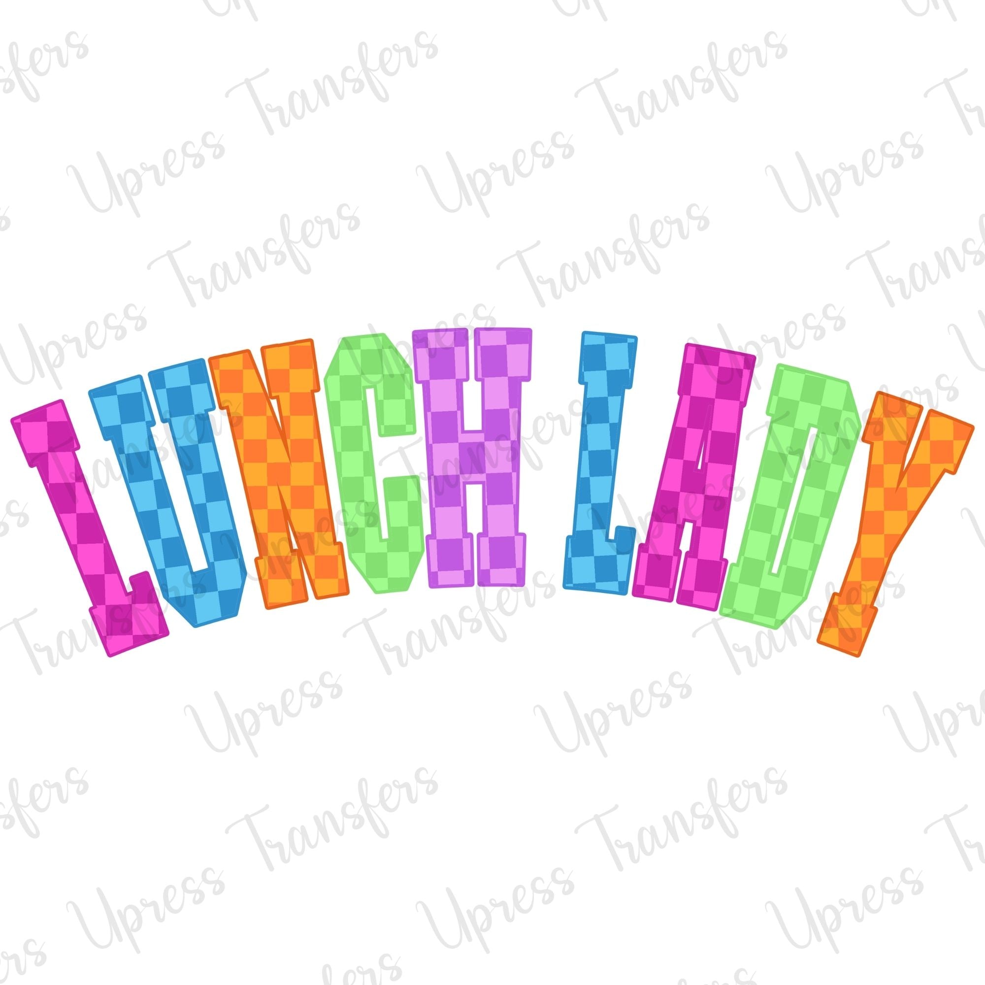 Lunch Lady Checkered
