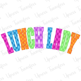 Lunch Lady Checkered