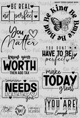 Make Today Great Mini