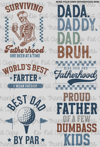 MIND YOUR OWN FATHERHOOD MINI