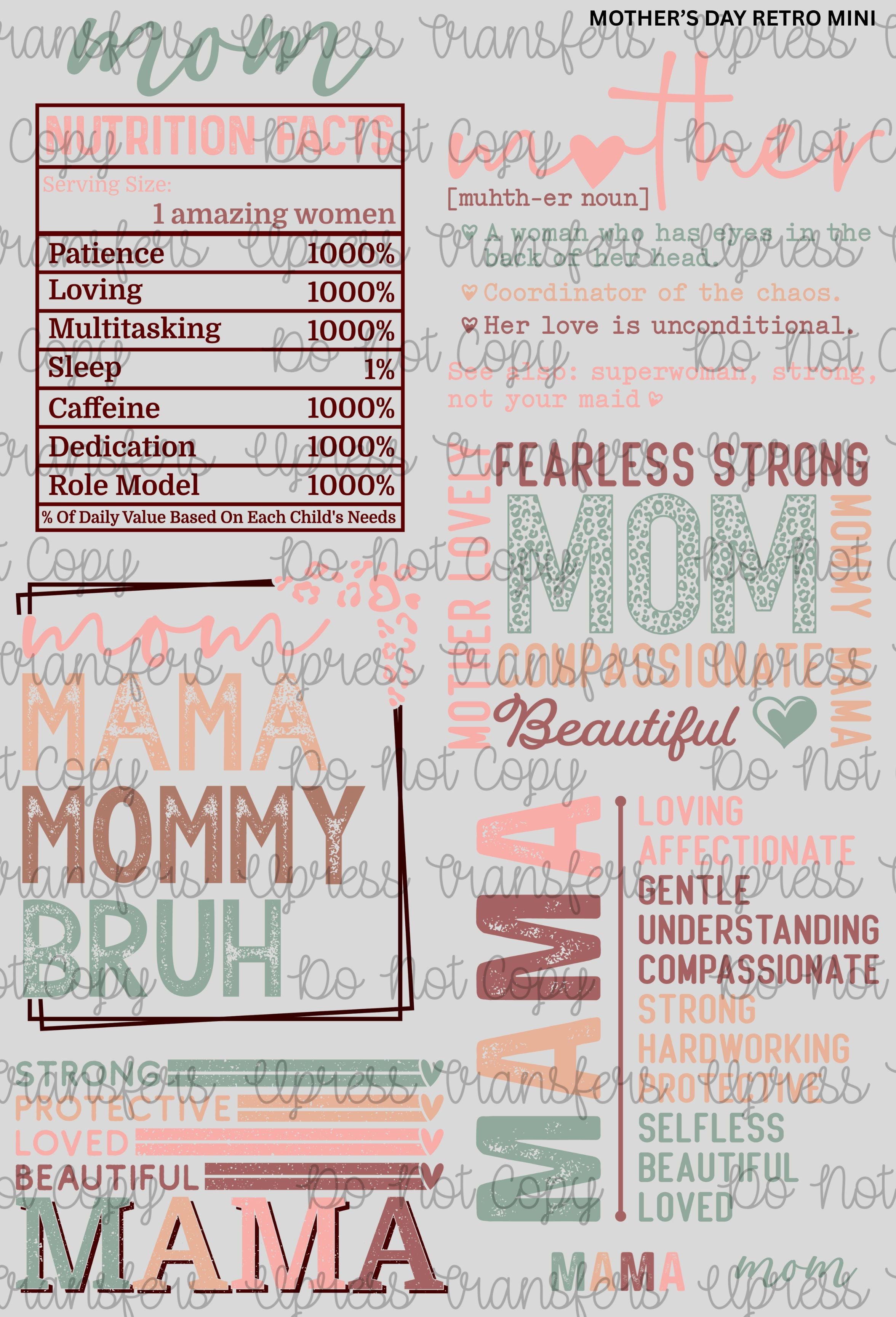 MOTHER’S DAY RETRO MINI