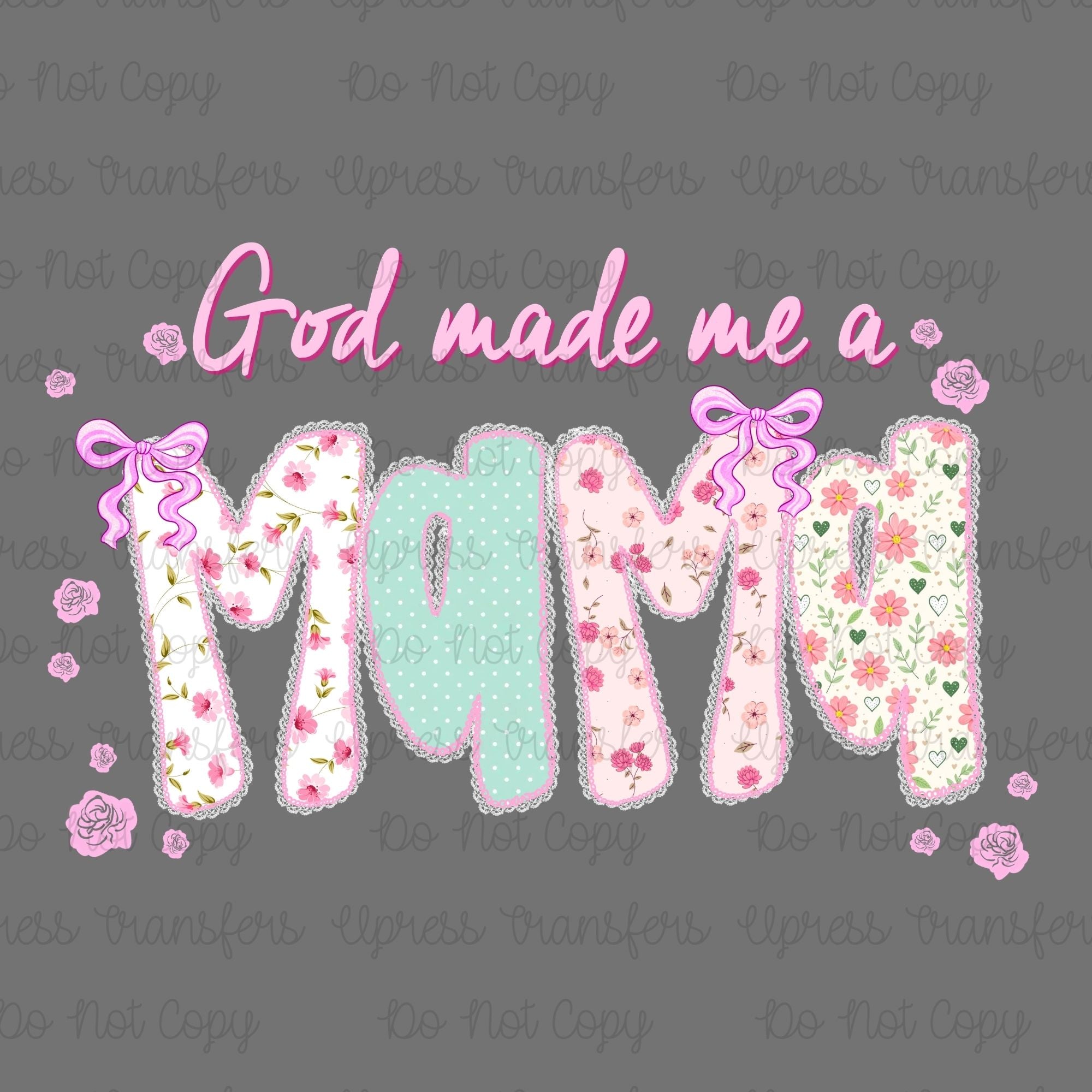 Made Me A Mama Scalloped