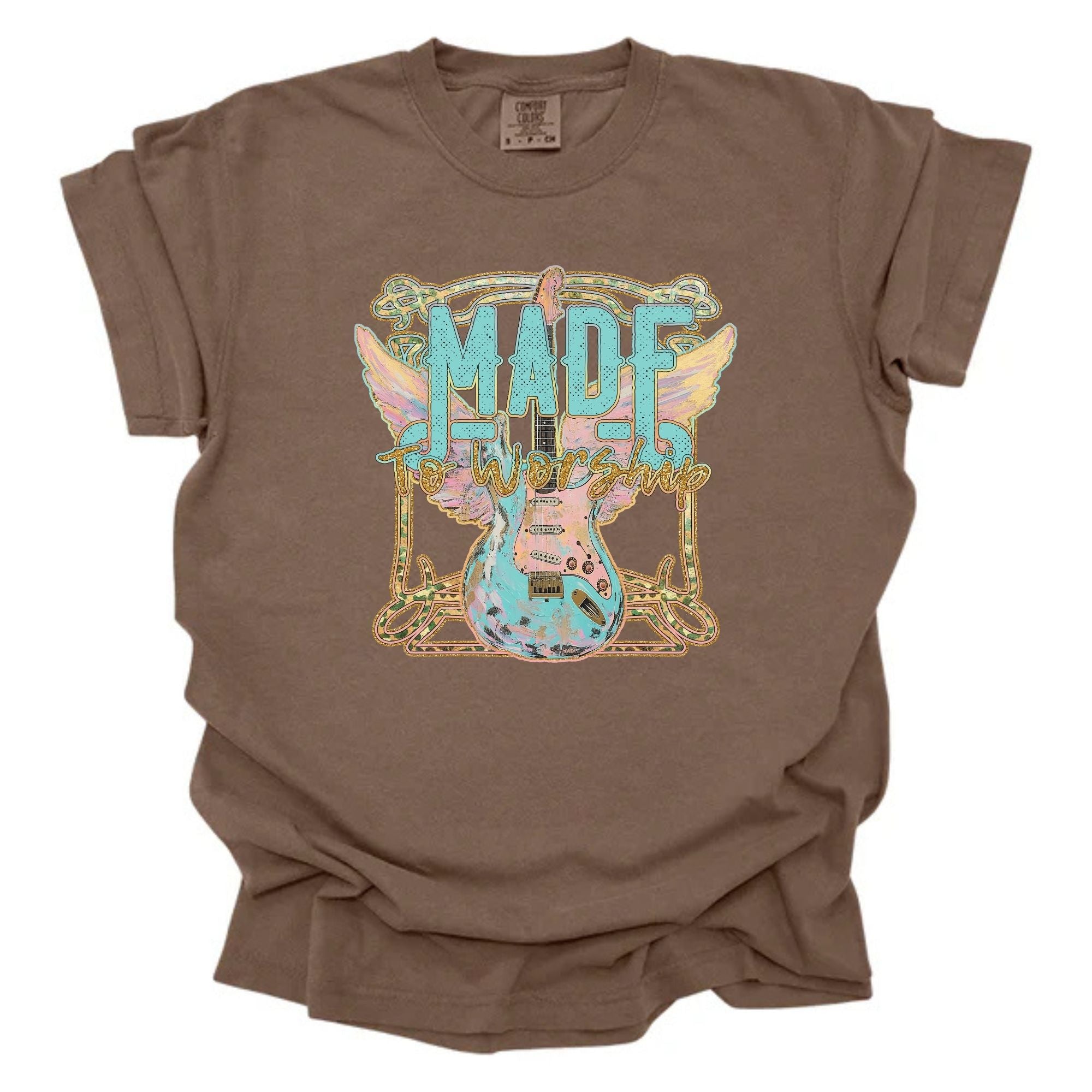 Made To Worship Mint Glitter