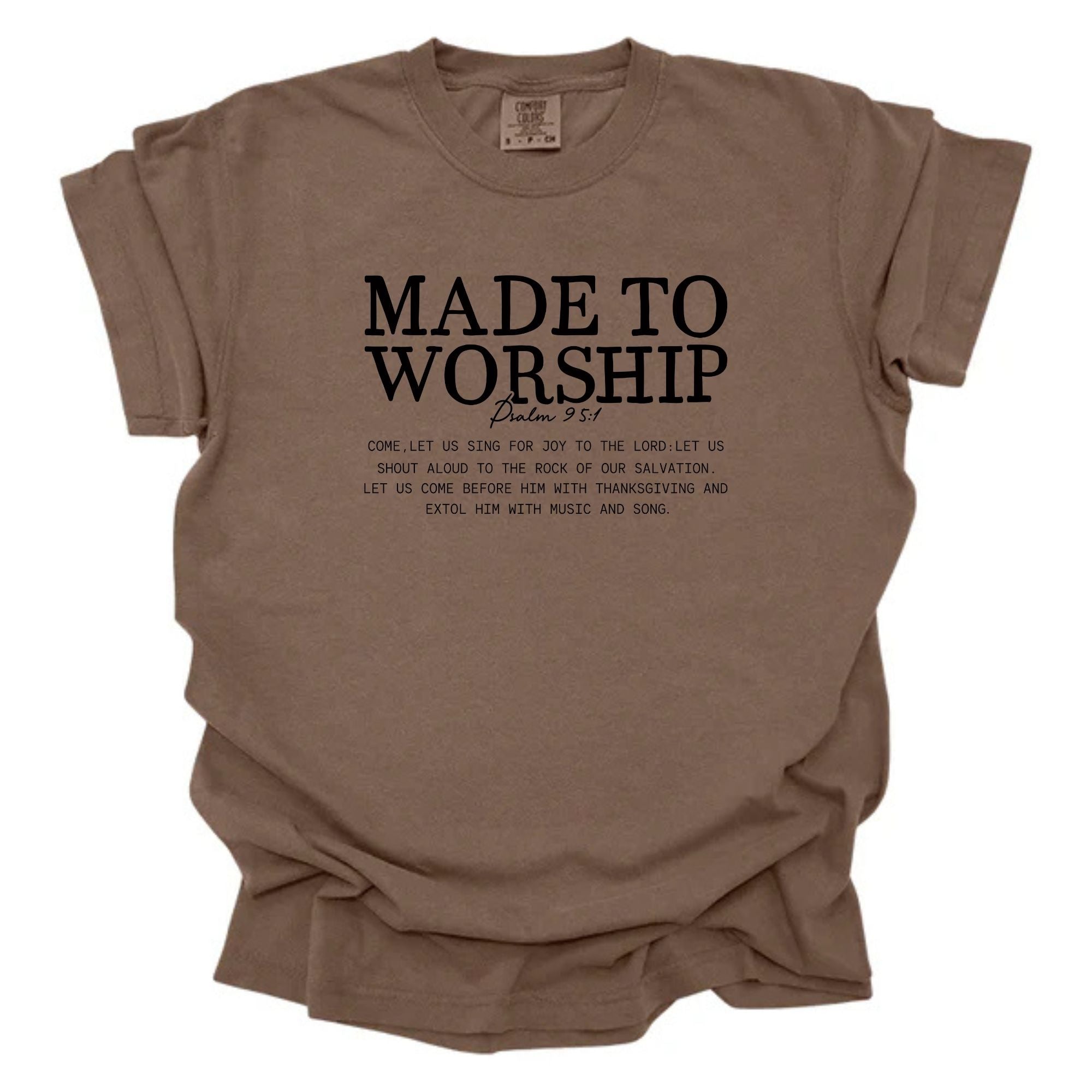 Made To Worship Typewriter Psalm 9
