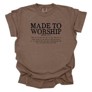 Made To Worship Typewriter Psalm 9