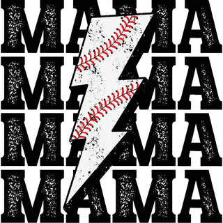 Mama Baseball Retro