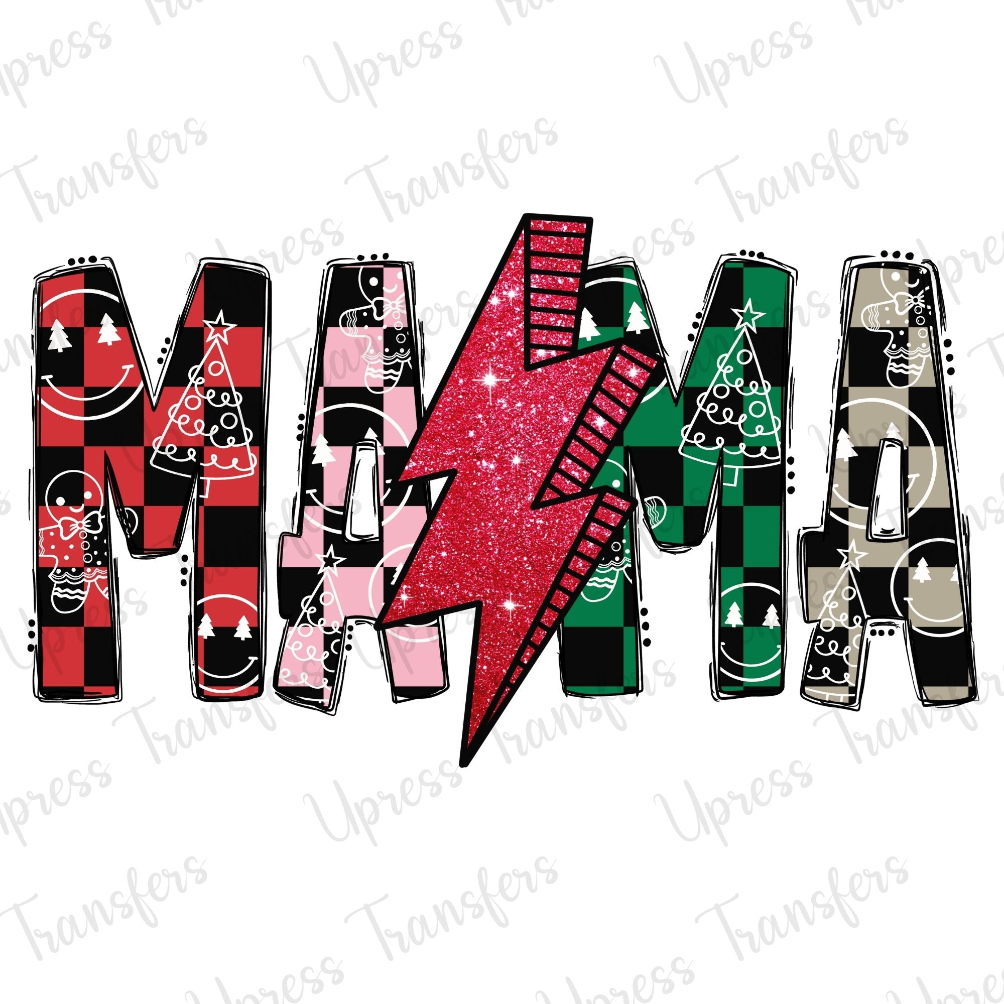 Mama Bolt Christmas Themed