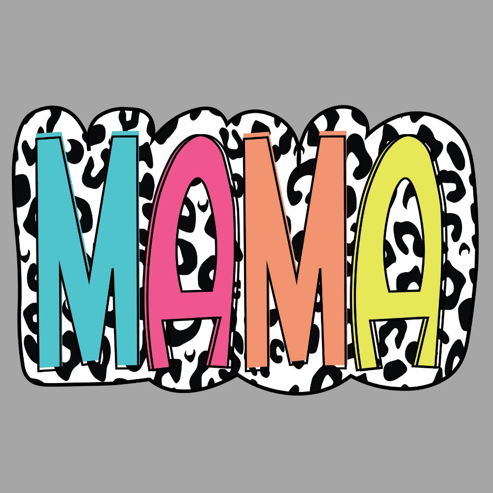 Mama Cheetah Doodle – U Press Transfers