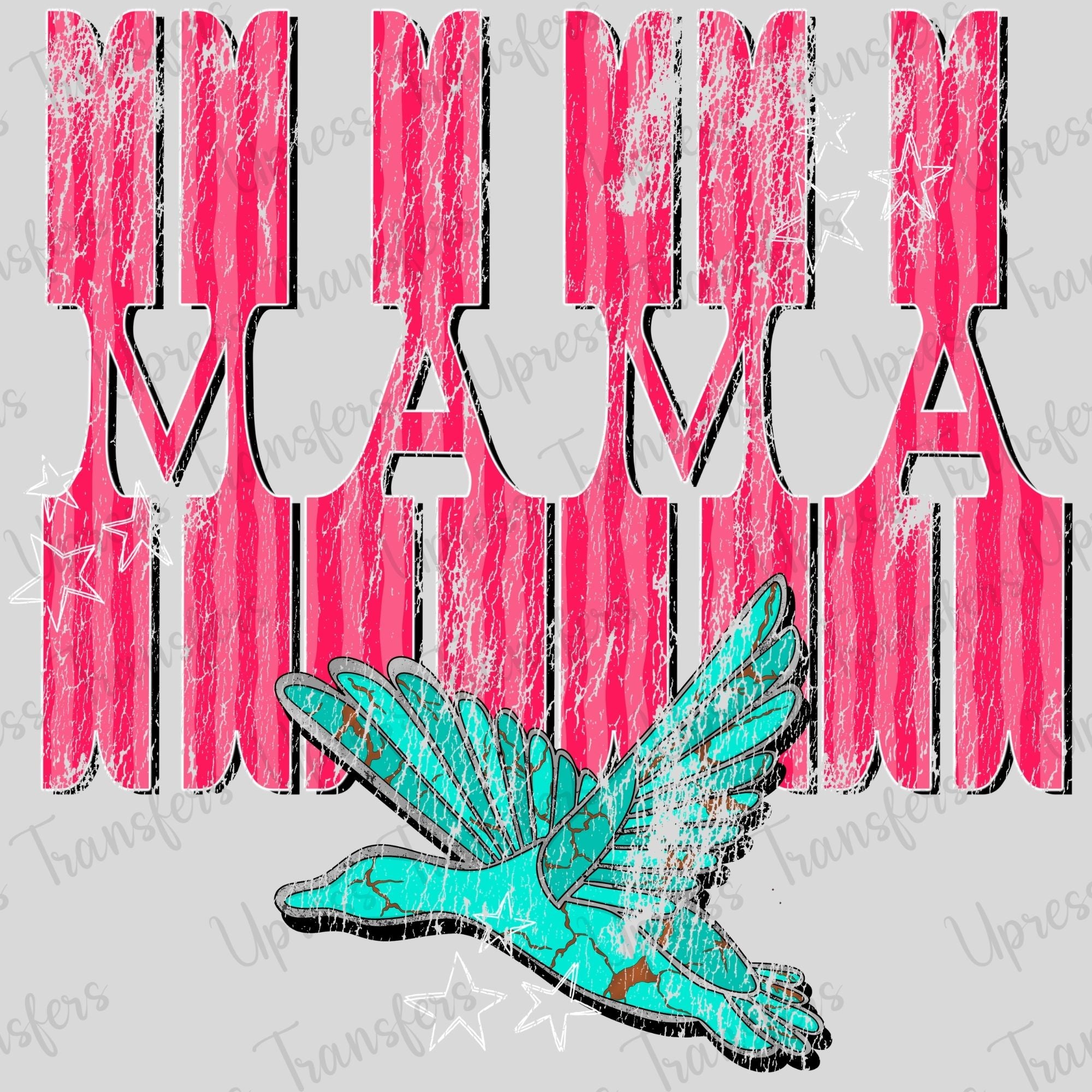 Mama Distressed Bird