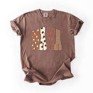 Mama Distressed Fall Brown