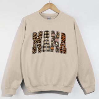 Mama Fall Patterned Letters