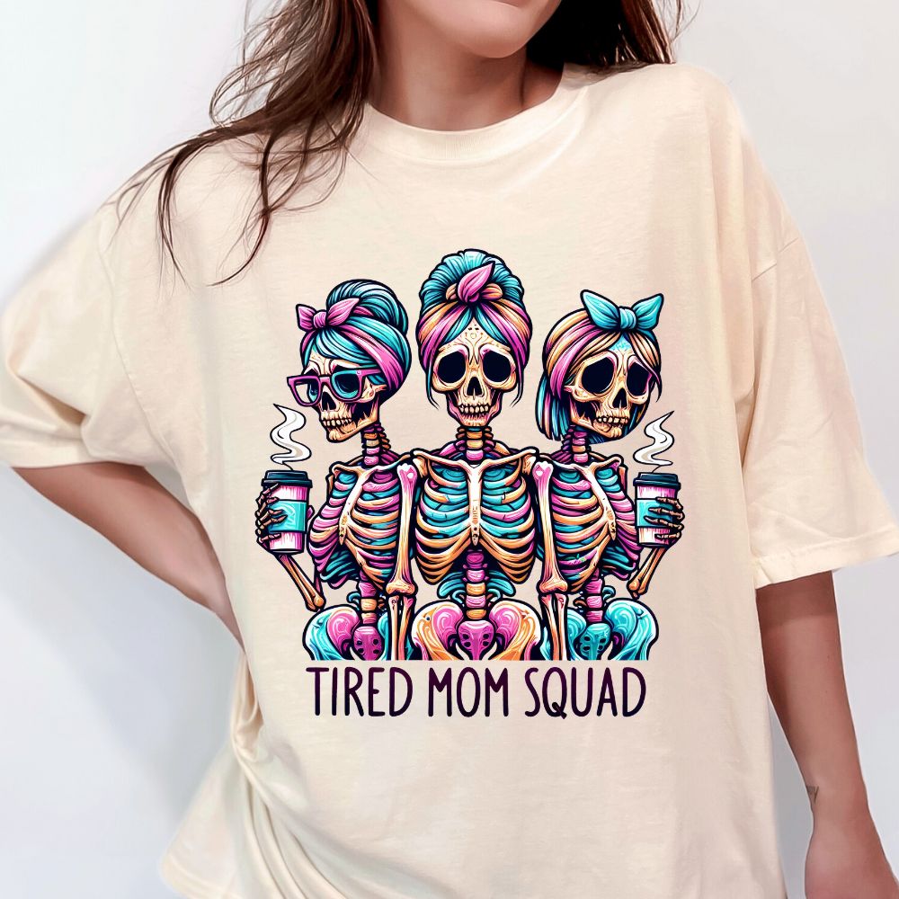 Boujee Tired Mom Squad