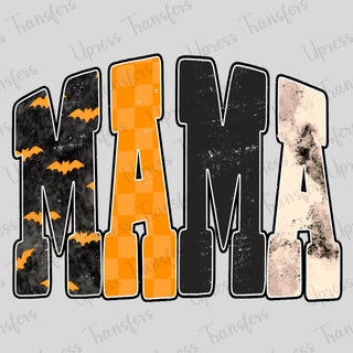 Mama Halloween Distressed