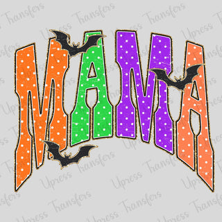 Mama Multi Colors Polka Dotted Bats