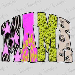 Mama Neon Doodle