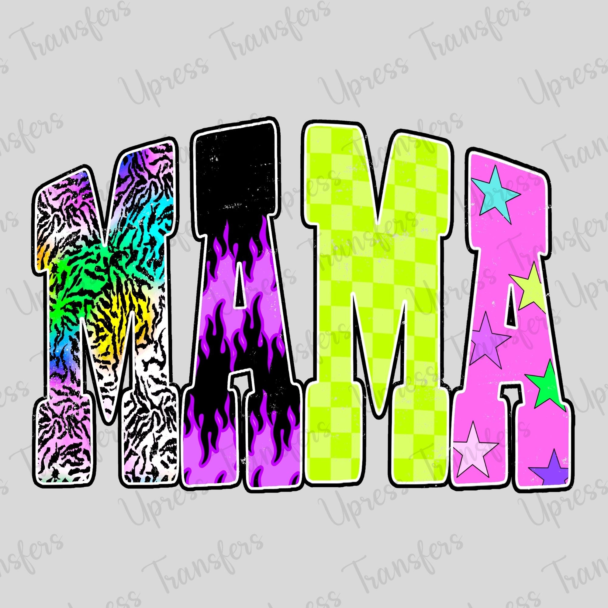 Mama Neon Patterns