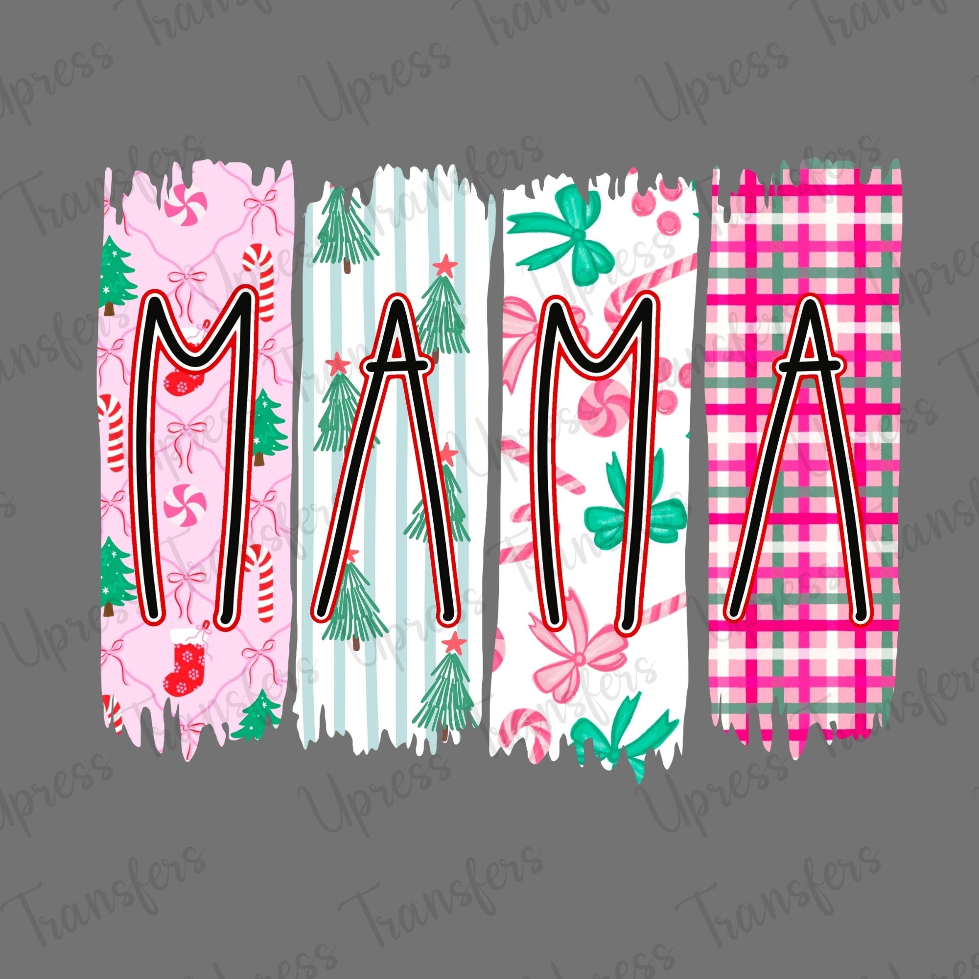 Mama Patterned Patches