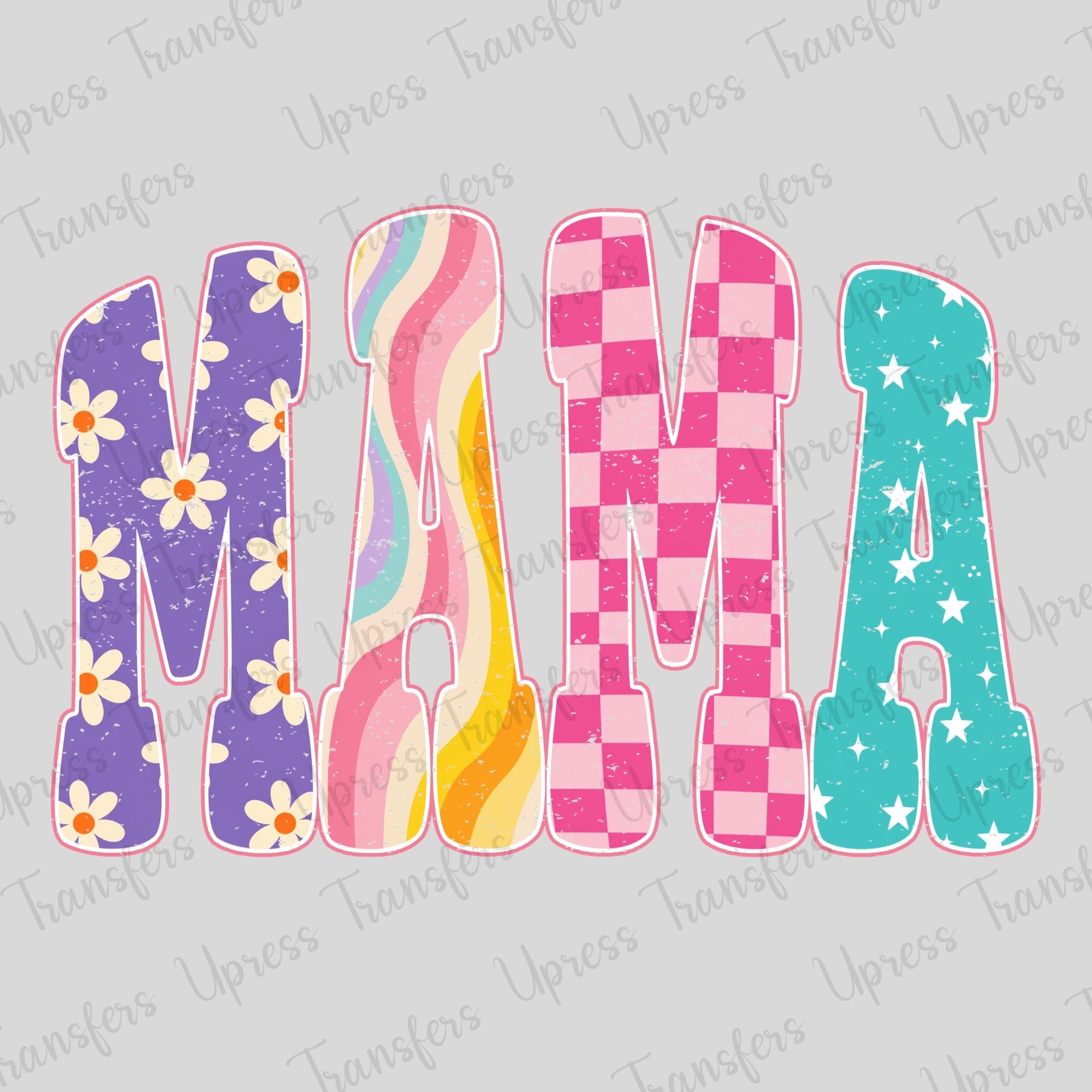 Mama Patterns Distressed