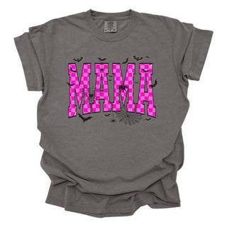 Mama Pink Checkered Halloween