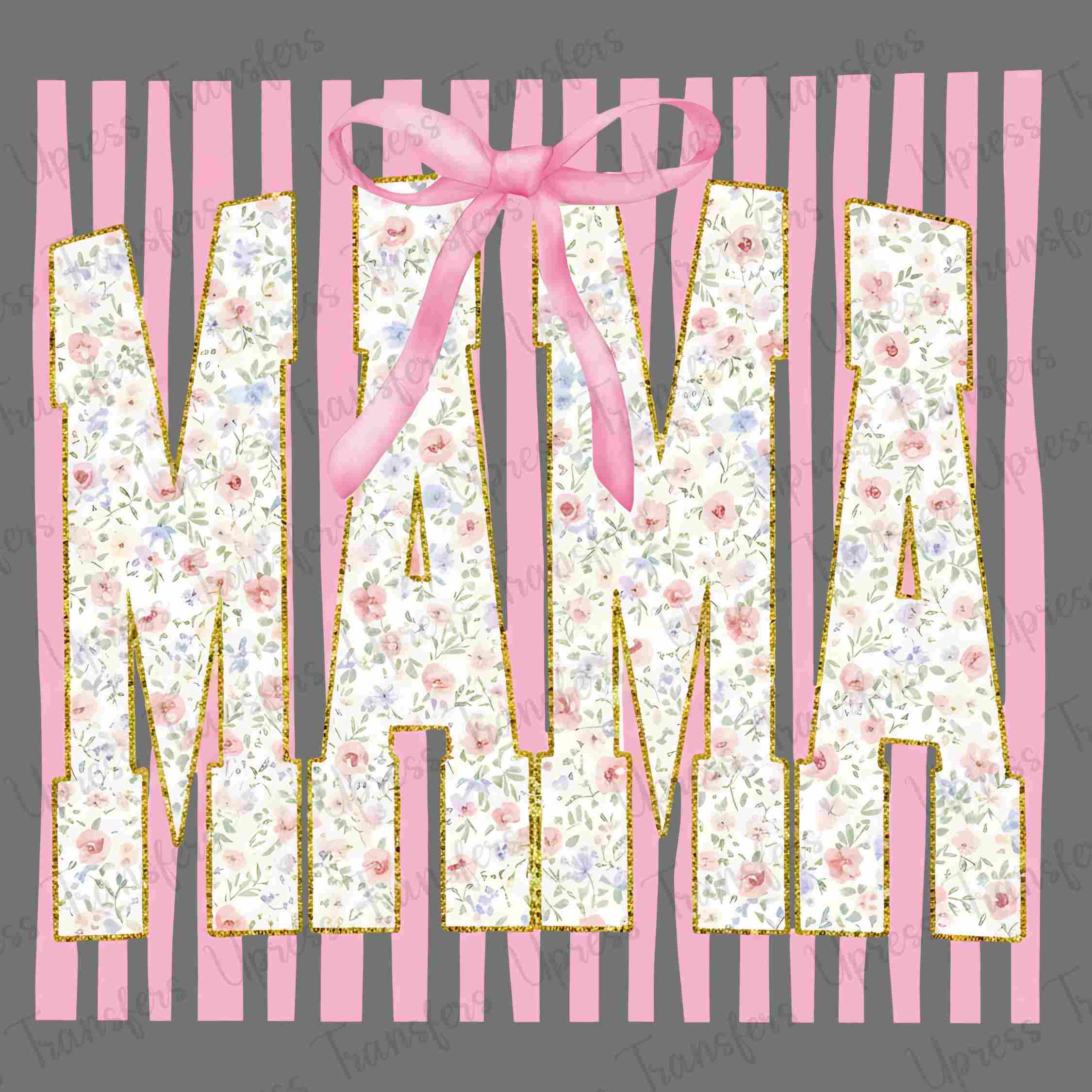 Mama Pink Strippes