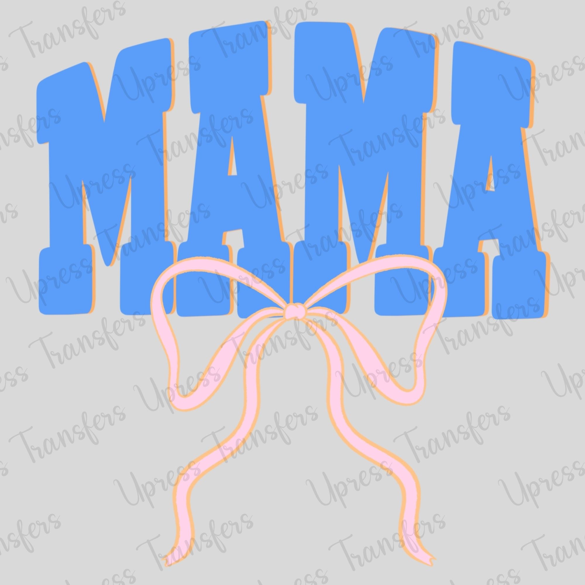 Mama Soft Bow Blue
