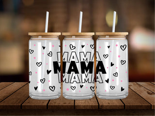 Mama Stacked Hearts 16 Oz Wrap