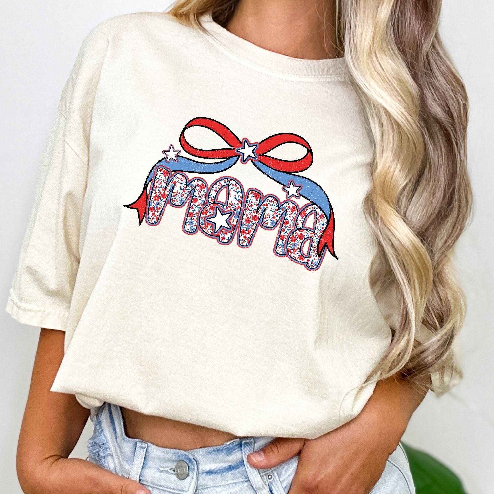 Mama USA Preppy Trendy