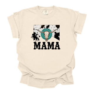 Mama Western Cow Print