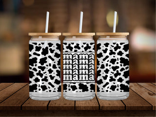 Mama x5 Cow Print 16 Oz Wrap