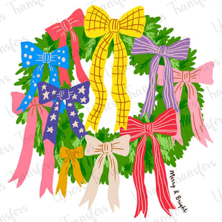 Many Bows Wreath
