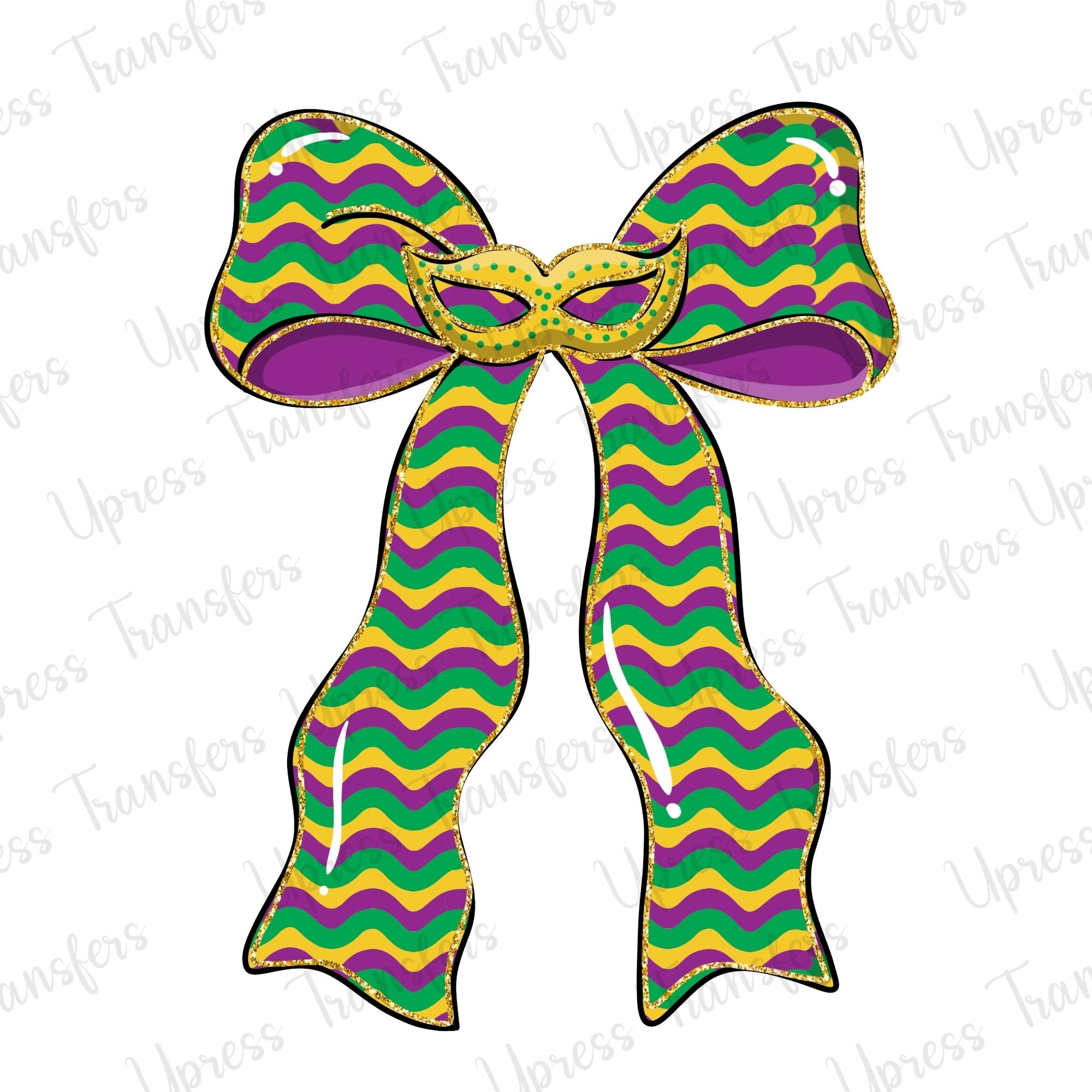 Mardi Bow Sqiggels