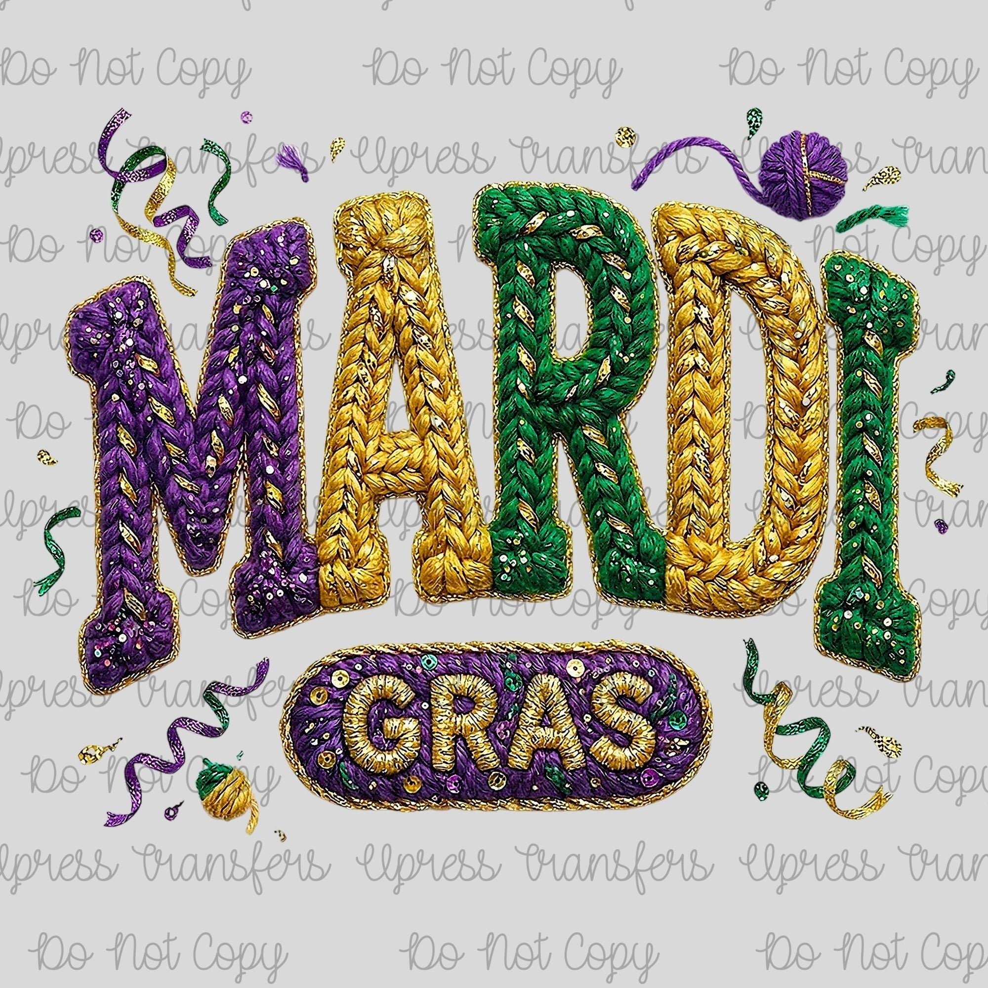 Mardi Gras Confetti