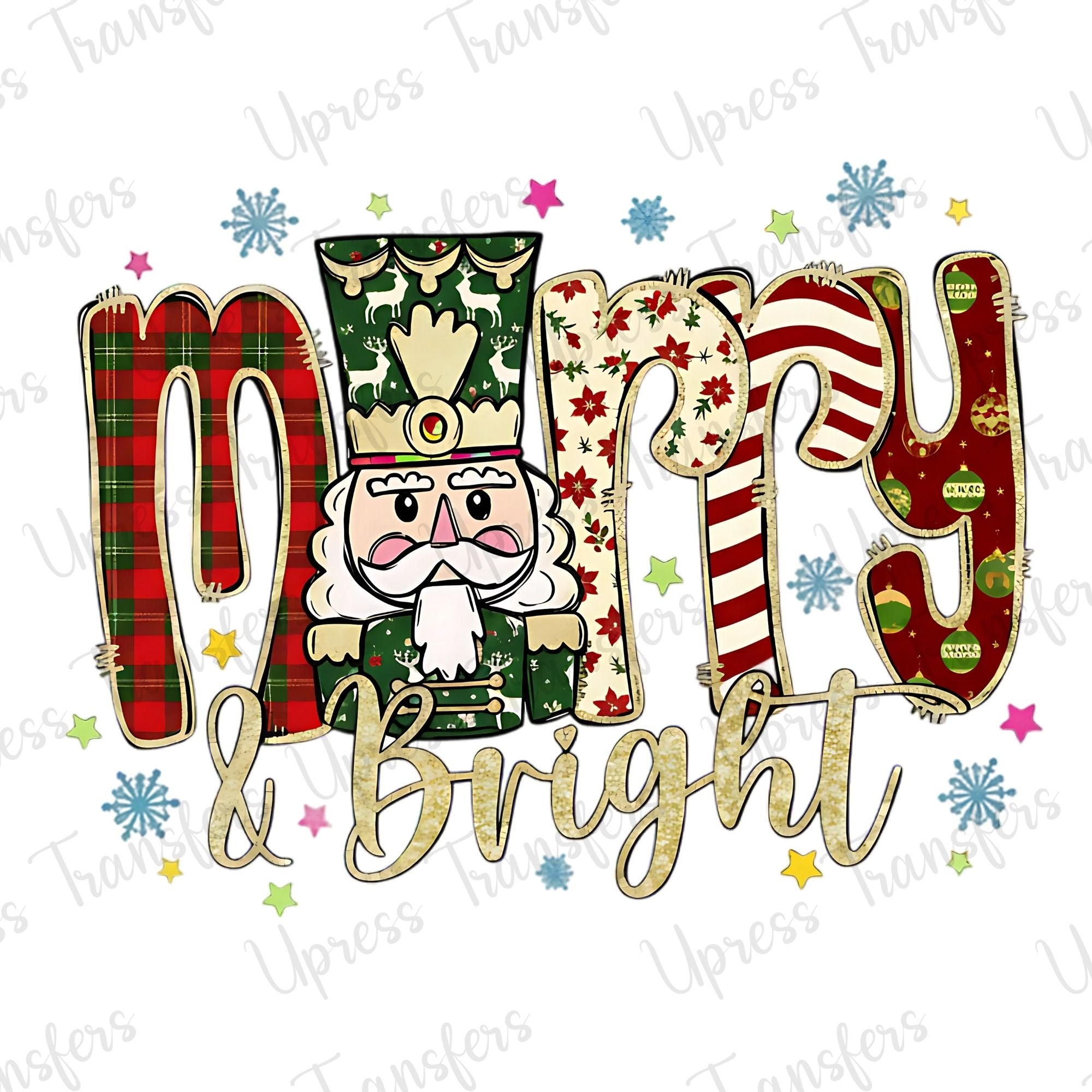 Merry Bright Christmas Nutcracker