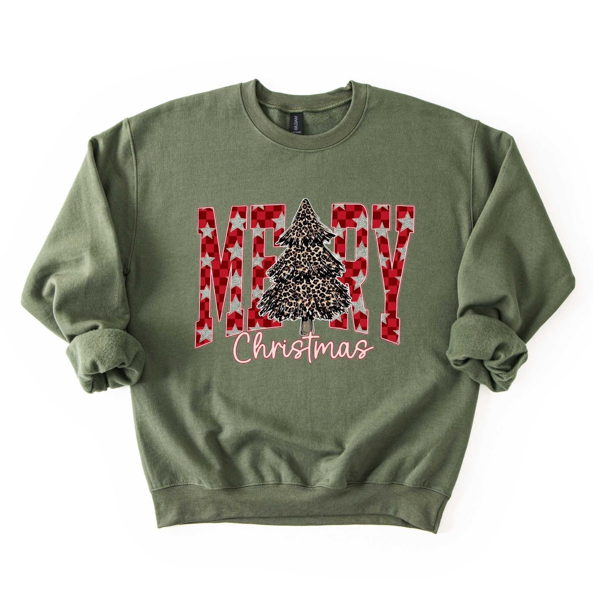 Merry Checkered Stars