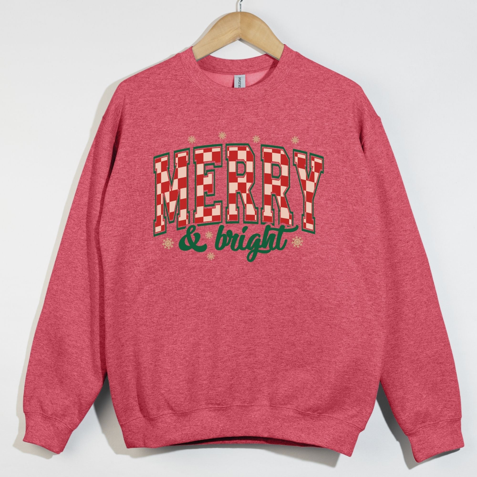 Merry Checkered and Bright Script