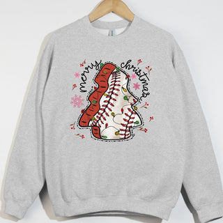 Merry Christmas Baseball Cake