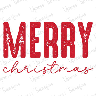 Merry Christmas Bright Red