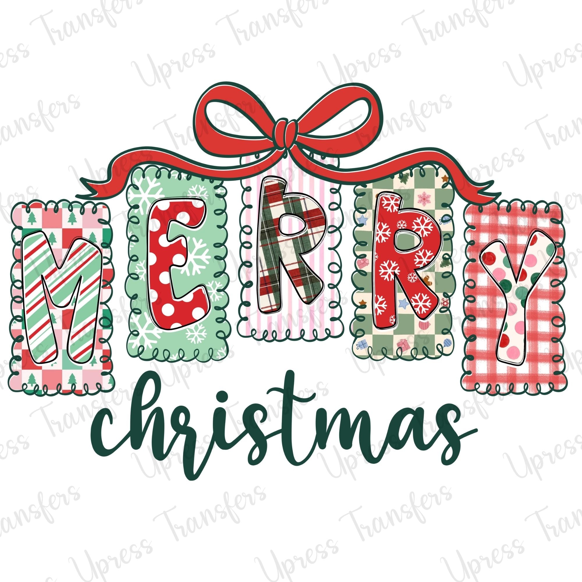 Merry Christmas Cutesy Frames