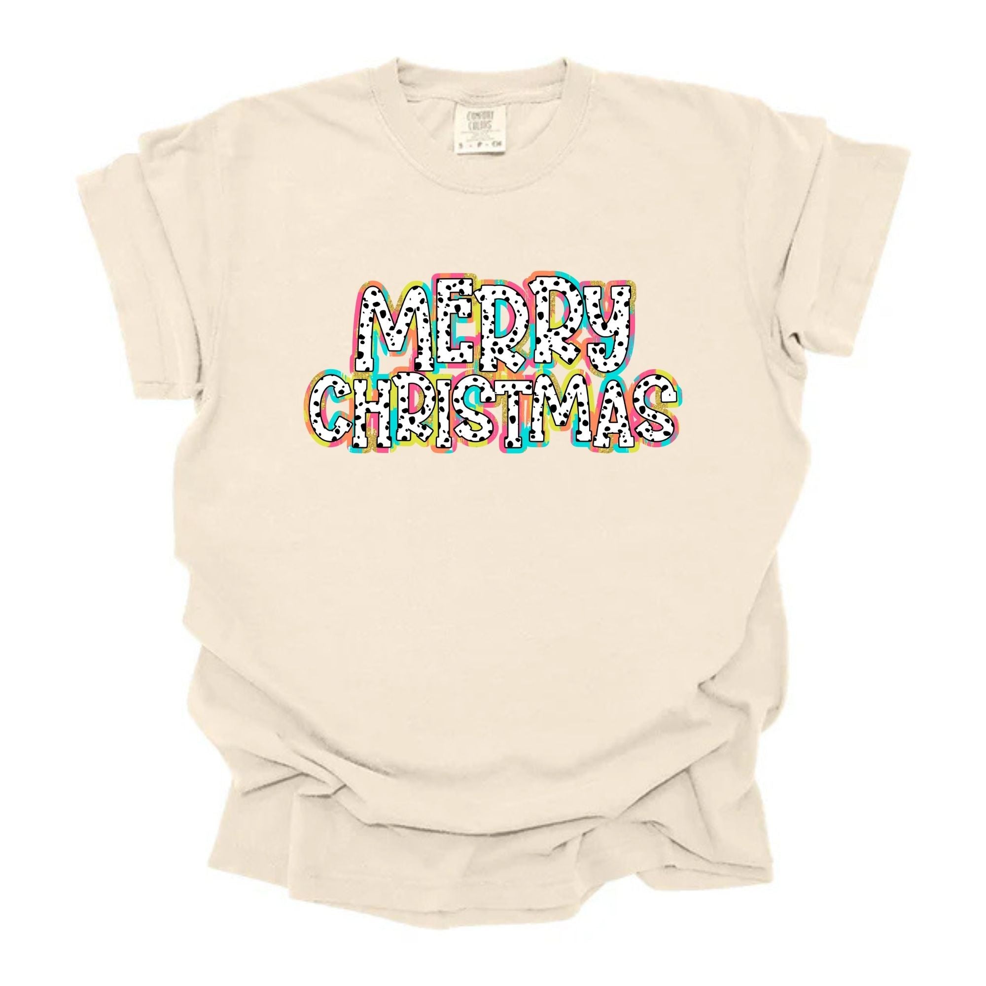 Merry Christmas Spotted Preppy