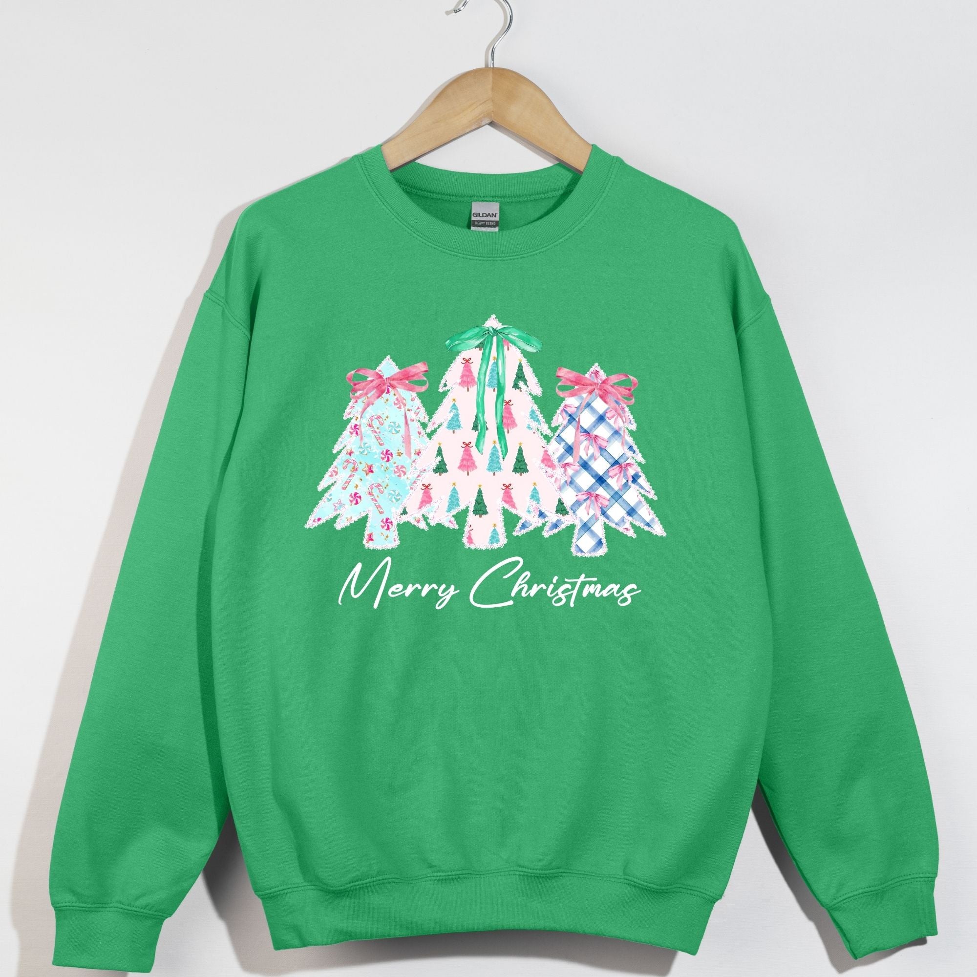 Merry Christmas Tree Trio Cute Patterns