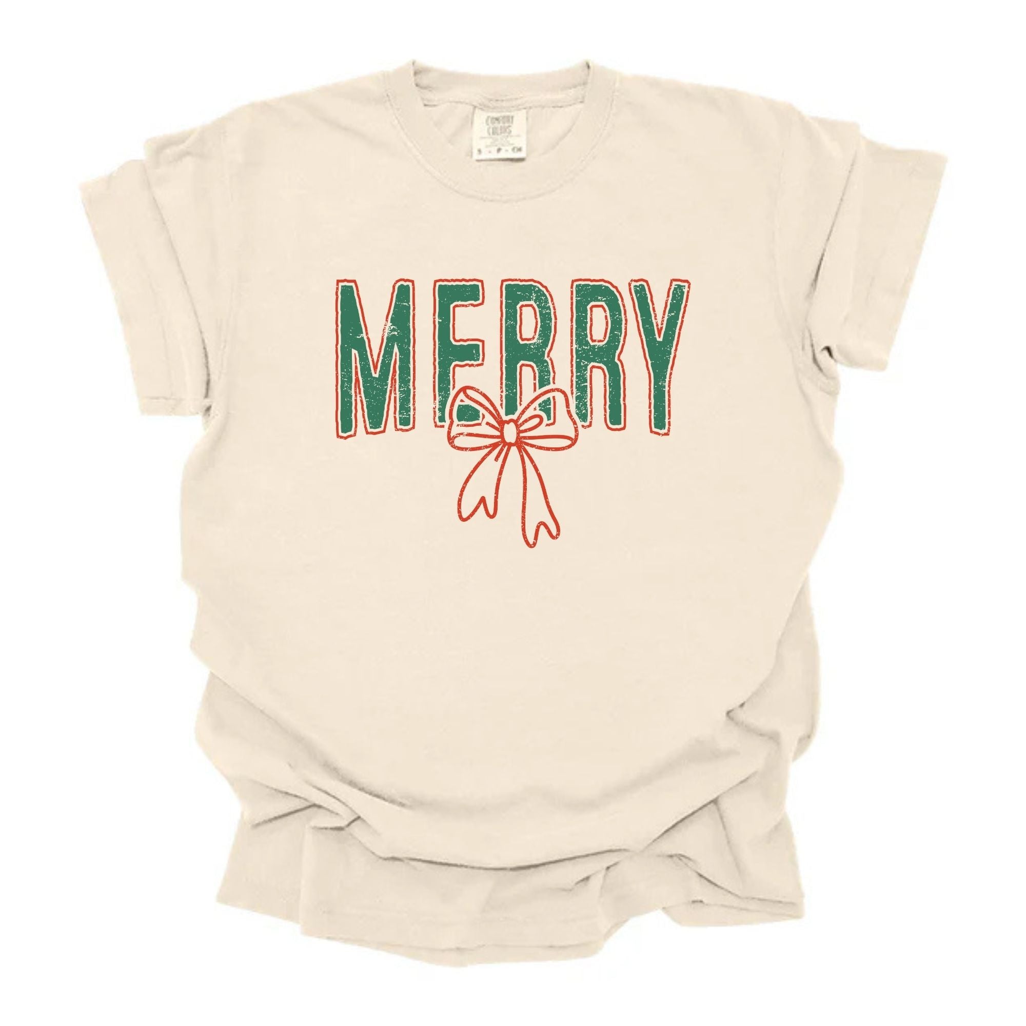 Merry Distressed Bow