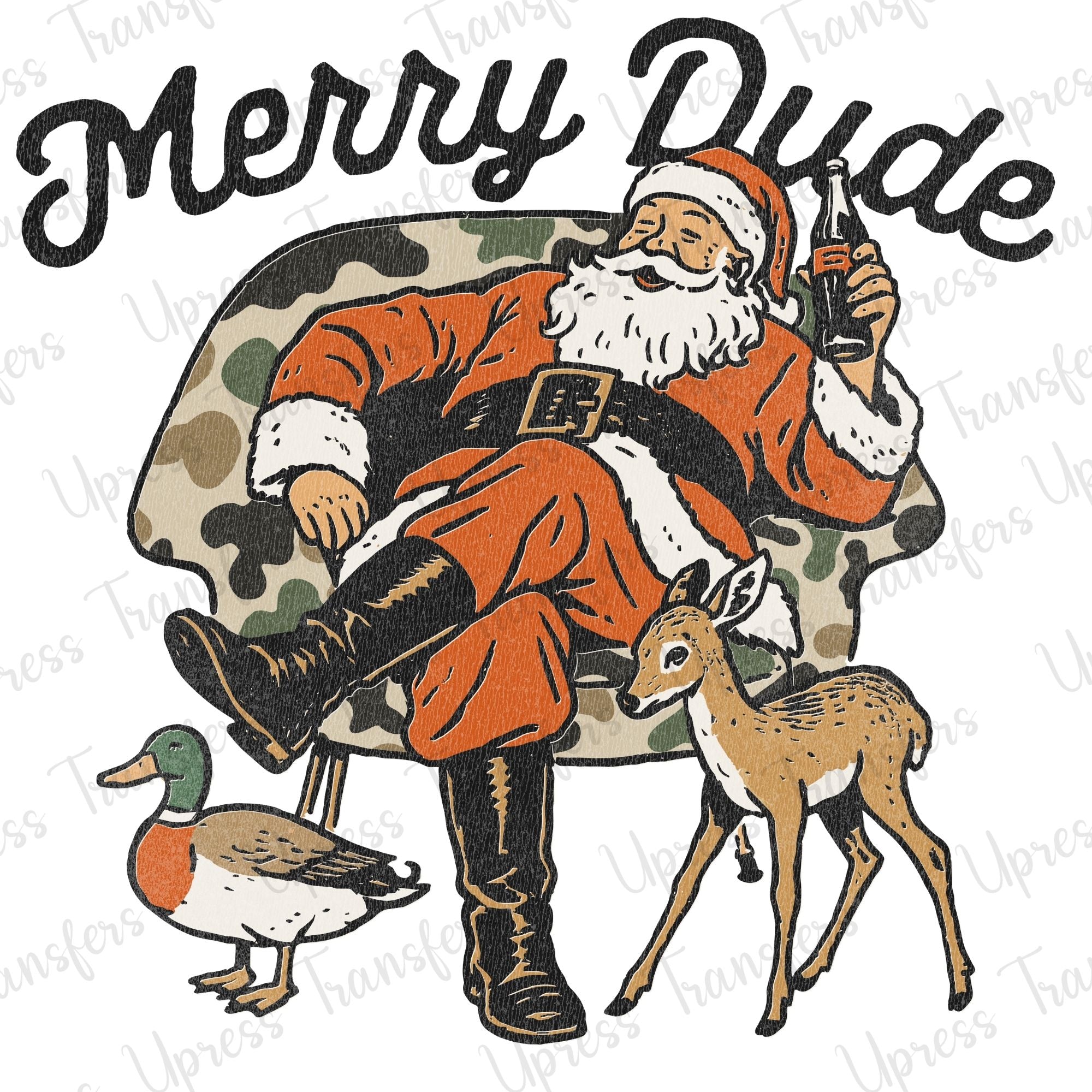 Merry Dude Santa